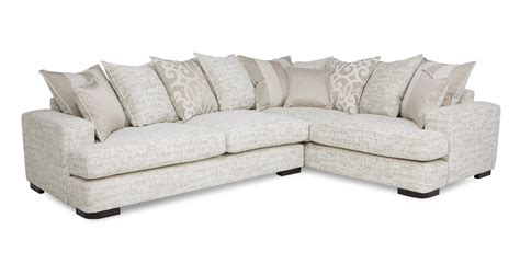 Indulge Left Hand Facing 3 Seater Pillow Back Corner Sofa | DFS Ireland