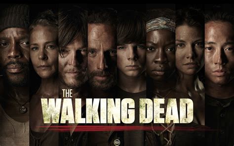 The Walking Dead Characters Poster 2560 x 1600 widescreen Wallpaper