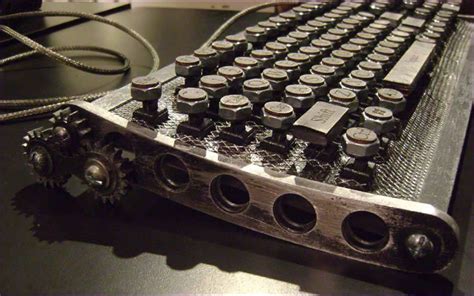 steampunk keyboard | Steampunk keyboard, Keyboard, Keyboards