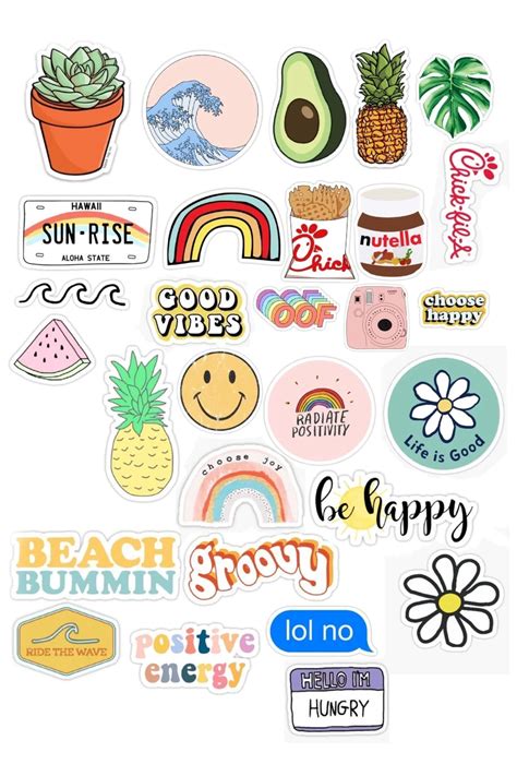 Cute Printable Stickers - Printable Templates