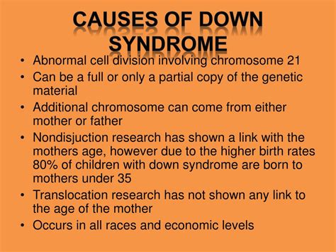 PPT - Down Syndrome PowerPoint Presentation, free download - ID:1925655