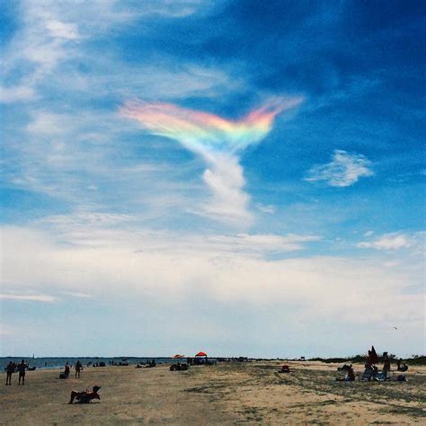 Rare “Fire Rainbow” Appears In Sky Over South Carolina | Bored Panda