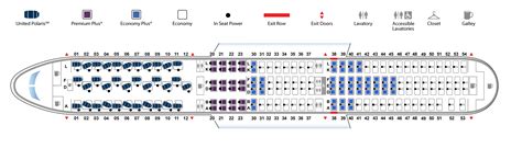 United Boeing 767 400 Seat Map