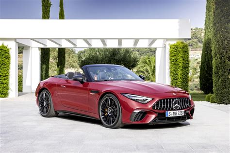 2023 Mercedes-AMG SL 53 plug-in hybrid spied | CarExpert