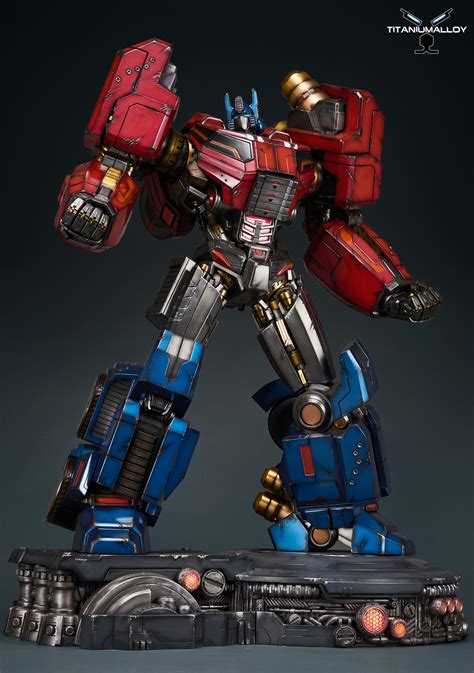 Titanium Alloy Fall of Cybertron Optimus Prime | TFW2005 - The 2005 Boards