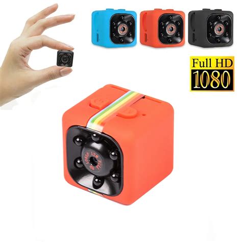 SQ11 HD mini Camera small cam 1080P Sensor Night Vision Camcorder Micro ...