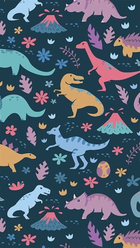 Dino, dinos, dinosaur, dinosaurs, pattern, patterns, HD phone wallpaper ...