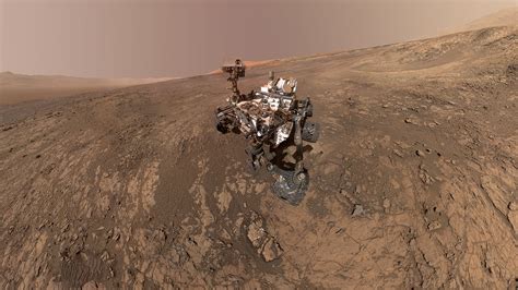 New Self-Portrait of NASA's Curiosity Mars Rover on Vera Rubin Ridge