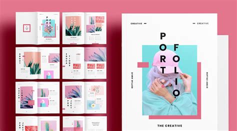 Design Portfolio Template Indesign