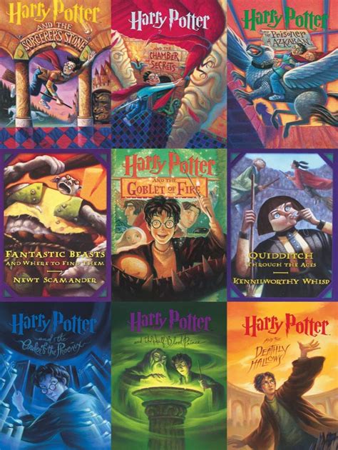 Harry Potter Book Covers