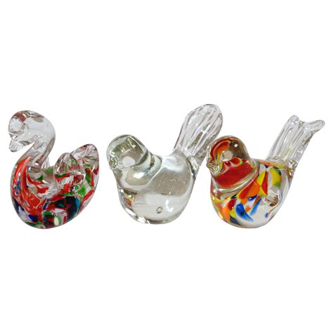 Glass Art Glass Sculptures & Figurines Art & Collectibles Vintage Hand ...