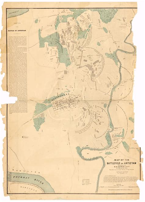 Antietam battlefield map shows 5,800 Civil War graves, stunning ...