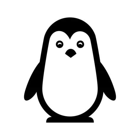 Penguin Silhouette Vector at Vectorified.com | Collection of Penguin ...