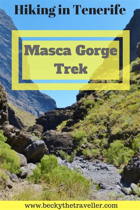 Tenerife hiking adventure: Masca Gorge Walk. Do you want to do some ...