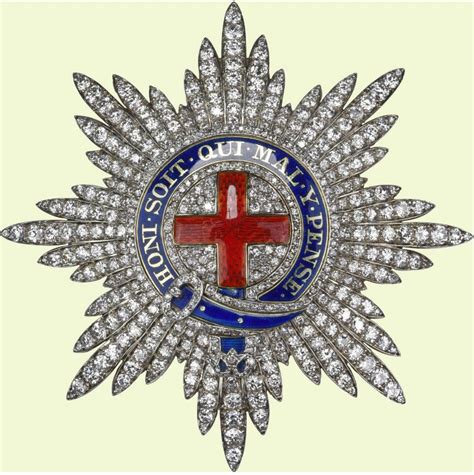 Order of the Garter - Diamond Star of Queen Elizabeth II (1923) | Royal ...