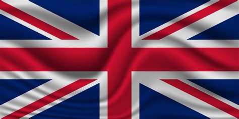 bandera de union jack, reino unido inglaterra, ilustración de vector de ...