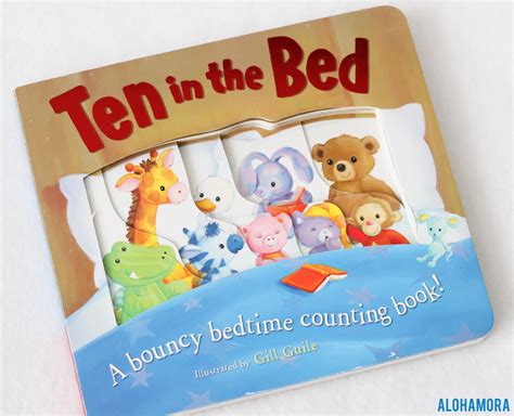 Alohamora: Open a Book: Ten in Bed gets 4.5 Stars {board book, concept}