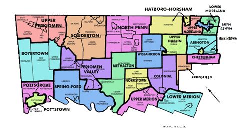 Montgomery County School District Map - Maping Resources