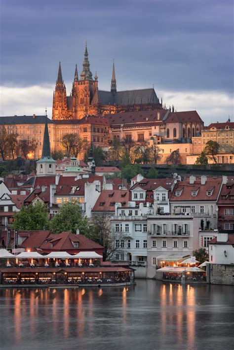 Prague Castle in the Evening, Prague, Czech Republic | Anshar Images