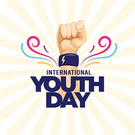 International youth day | Premium Vector