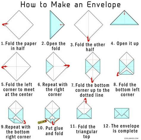 Pin by Nicole Archer on Carta - paper - Papier | Origami envelope, How ...