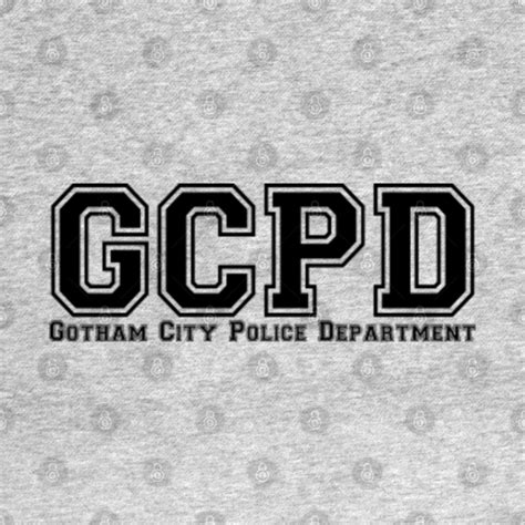 GCPD - Gotham Tv Series - T-Shirt | TeePublic