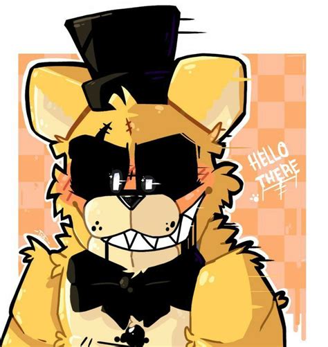 Golden Freddy | Fnaf golden freddy, Fnaf drawings, Fnaf freddy