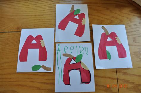 A~ Is for Apple | Alphabet crafts, Crafts, Alphabet