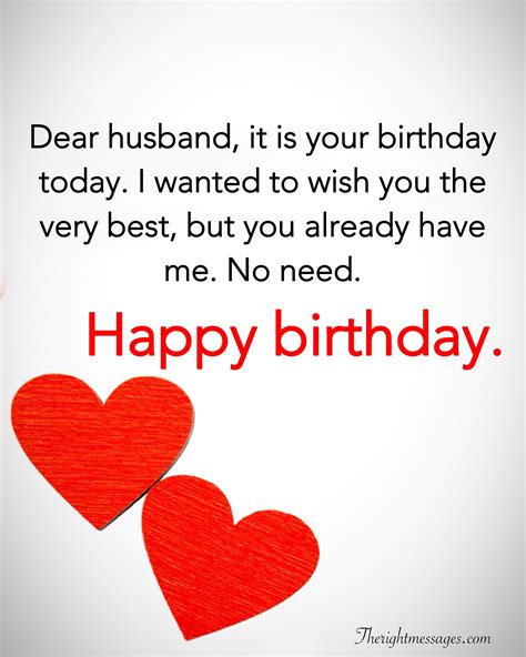 28 Birthday Wishes For Your Husband - Romantic, Funny & Poems - The ...