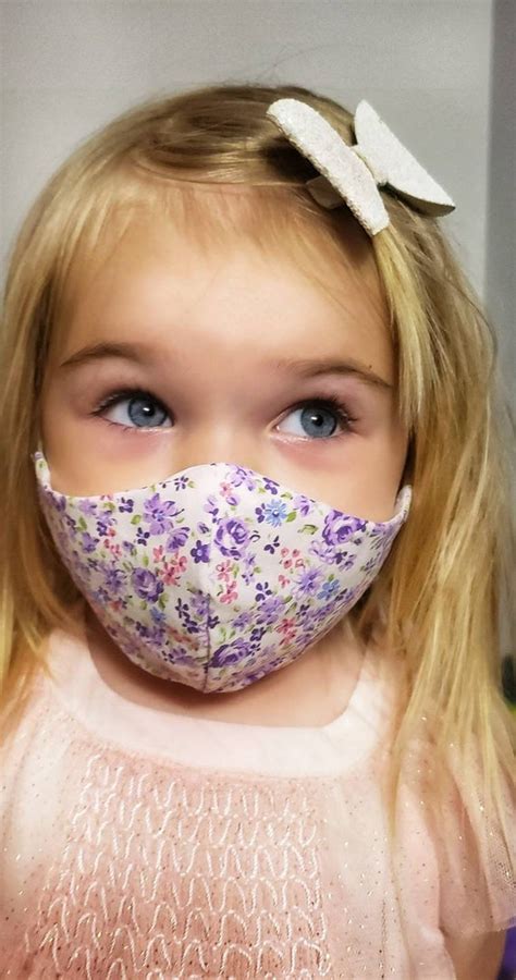 Washable Girl face mask kids maskprotect children | Etsy