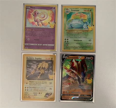 25th anniversary pokemon cards, Hobbies & Toys, Toys & Games on Carousell