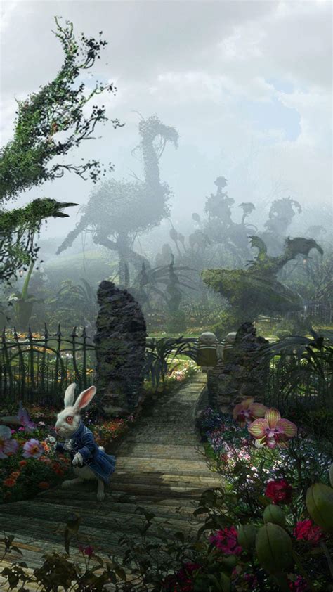 Alice In Wonderland Wallpaper Iphone : Alice Cat Cheshire Looking Glass ...