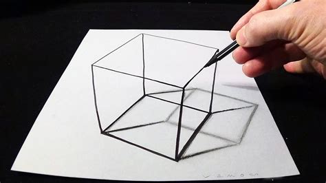 3d cube drawing with shadow - sdfashion-lifestyle