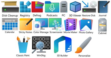 Windows 11 App Icons