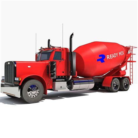 Concrete Mixer Truck - 3D Model by 3D Horse