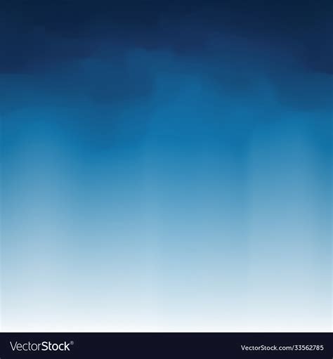 Smoky blue backdrop white gradient abstract Vector Image