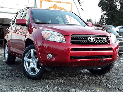 C6G -- 2008 TOYOTA RAV 4 SPORT , Red , 154434 KM's