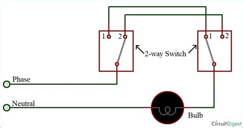 How does a Two Way Switch Work - Wiring Connection and Demonstration ...