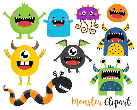 Cute Clipart Monsters