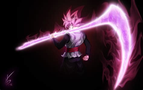 Super Saiyan Rose Goku Black Wallpaper