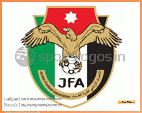 Jordan - 2000, Asian Football Confederation, Soccer Sports Embroidery ...