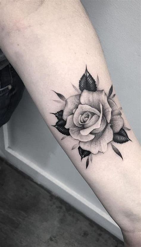 50+ Beautiful Rose Tattoo Ideas | Vintage flower tattoo, Realistic rose ...