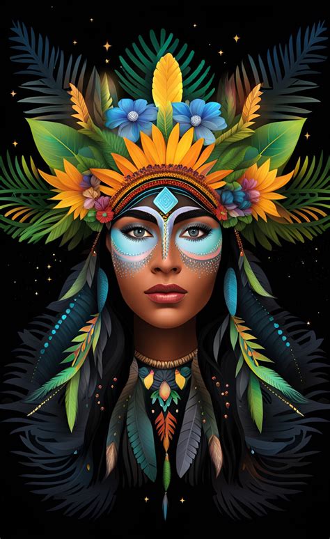 ArtStation - brazilian indigenous 1050 jpg wombo art pack | Artworks