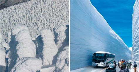 Welcome To The ‘Roof Of Japan’, The Snowiest Road In The World | Bored ...