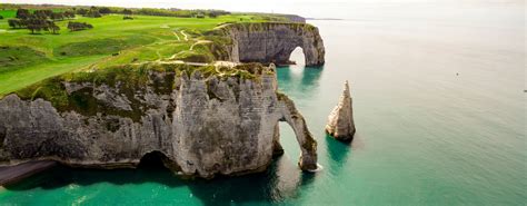 Etretat Cliffs - Drone Photography