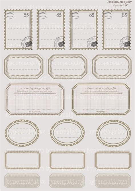 Labels printable etsy – Artofit