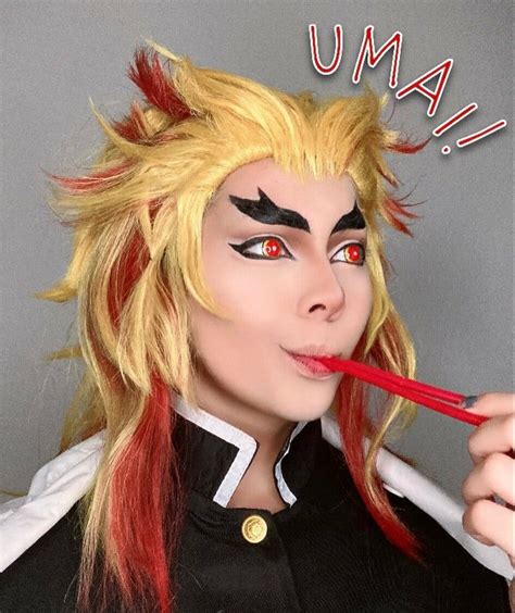 Rengoku De Demon Slayer Cautiva En Un Impresionante Cosplay Con Cambio ...