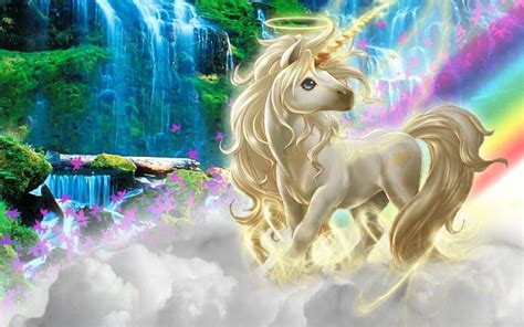 Beautiful Rainbow Unicorn Wallpapers - Top Free Beautiful Rainbow ...