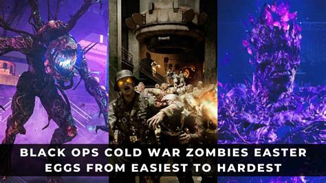 Ranking the Black Ops Cold War Zombies Easter Eggs From Easiest To ...