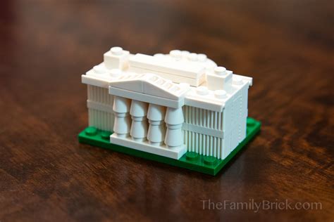 LEGO White House Building Instructions - The Family Brick